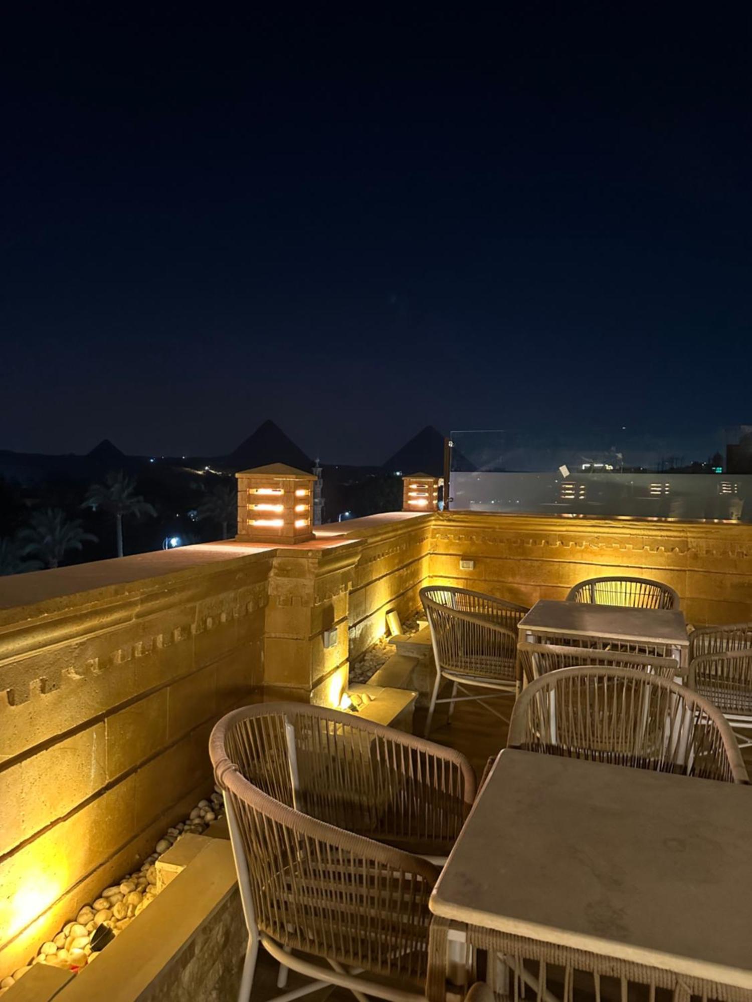 Taj Pyramids View Inn Kafret el-Gabal Екстериор снимка