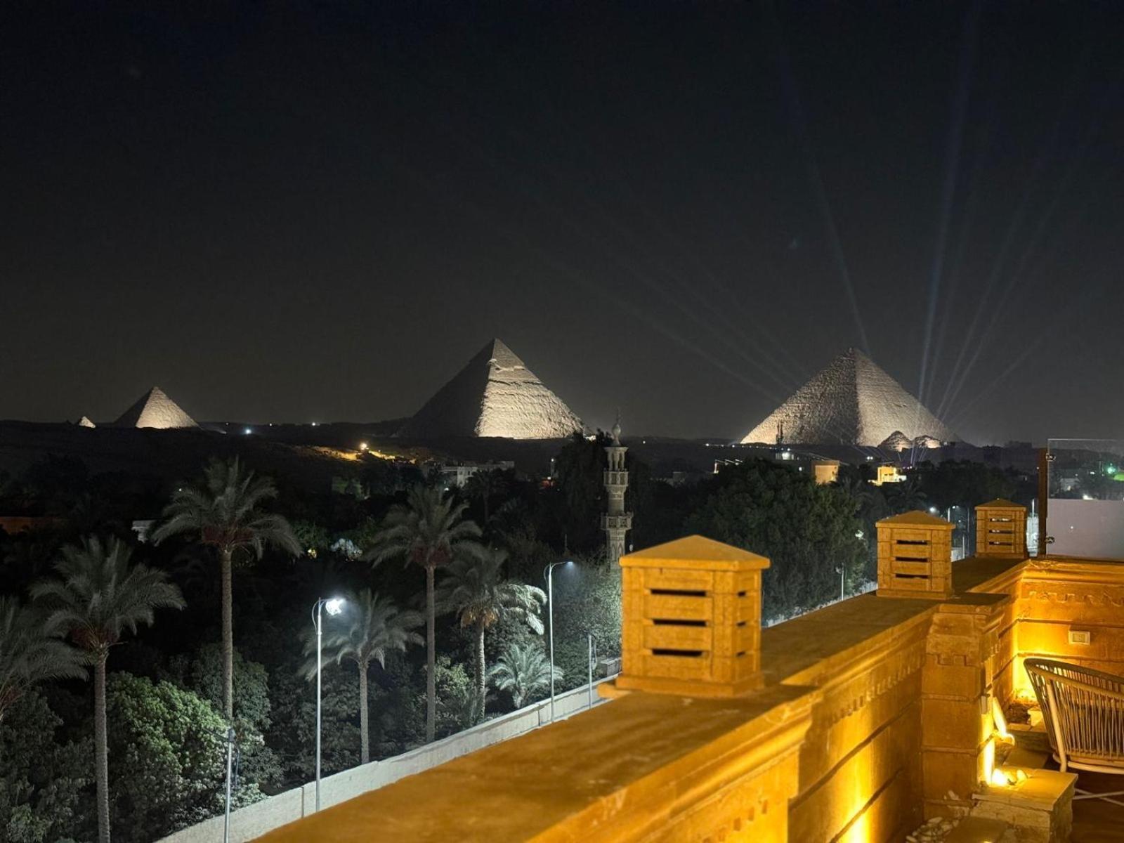 Taj Pyramids View Inn Kafret el-Gabal Екстериор снимка